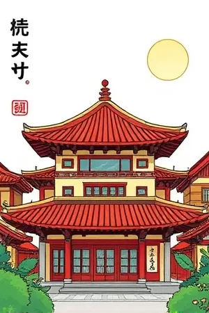 纸鸢与风铃竖版国漫海报
