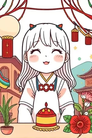 灯下手札竖版连载海报