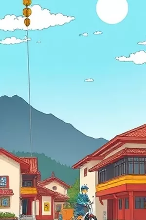 深海回声塔竖版连载海报